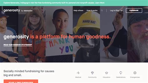 Generosity by Indiegogo – PHILANTHROPY FACTORY .